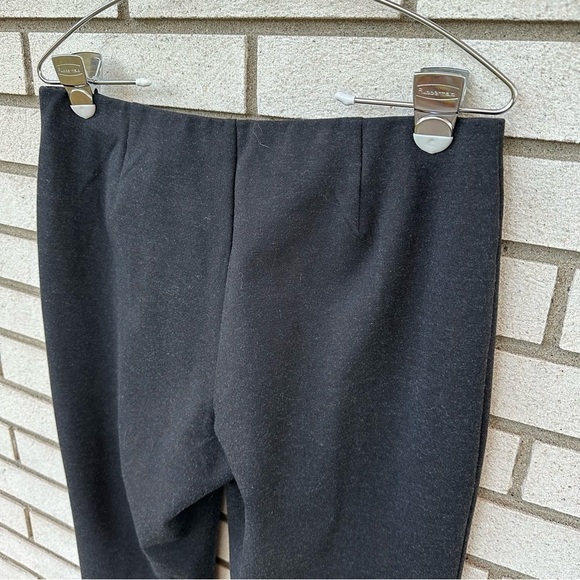 Eileen Fisher Charcoal Gray Viscose Stretch Ponte Pant - Picture 4 of 6